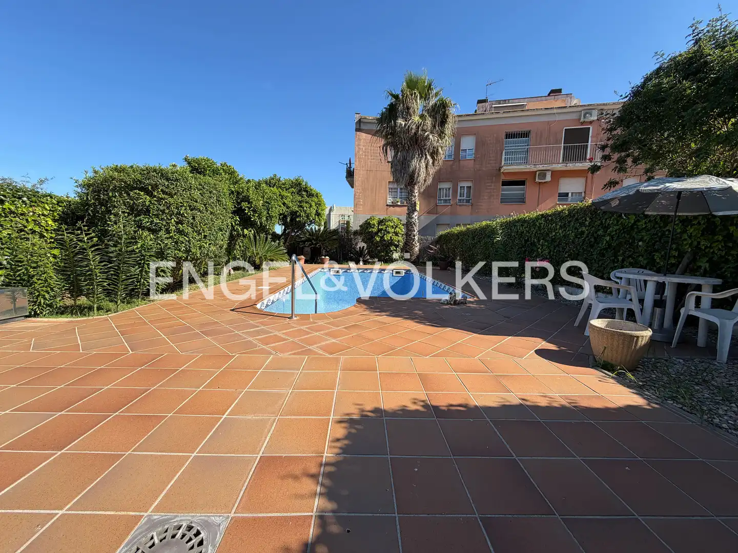 Terraza de Apartamento en venta en Pineda de Mar con Calefacción, Jardín privado y Trastero
