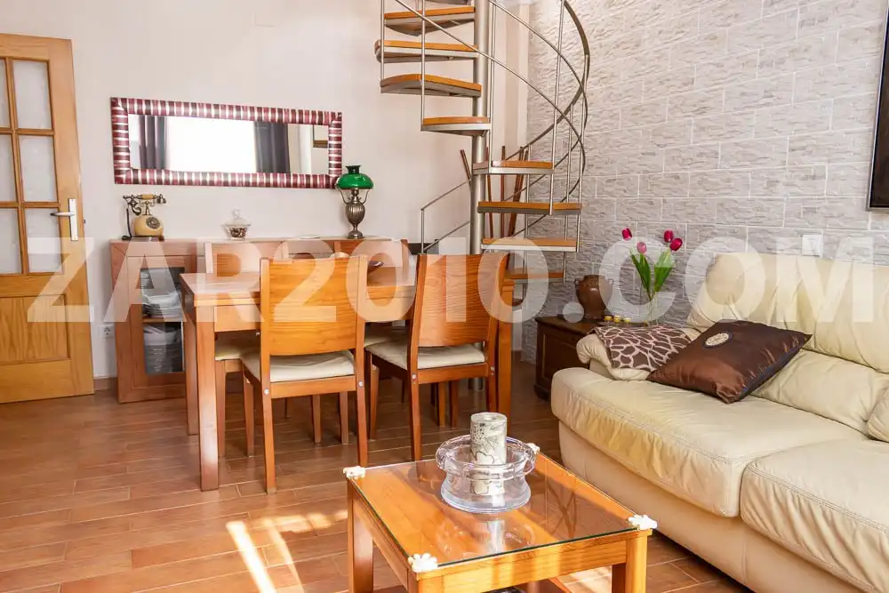 Living room of Attic for sale in Garrucha  with Air Conditioner and Terrace