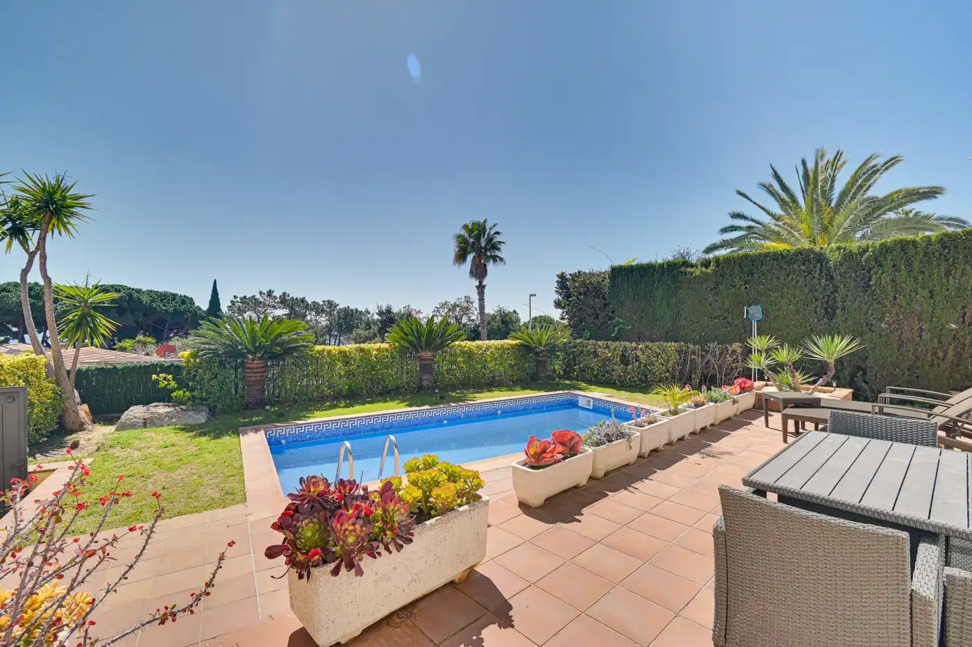 Jardí de Casa o xalet en venda en Lloret de Mar amb Aire condicionat, Calefacció i Jardí privat