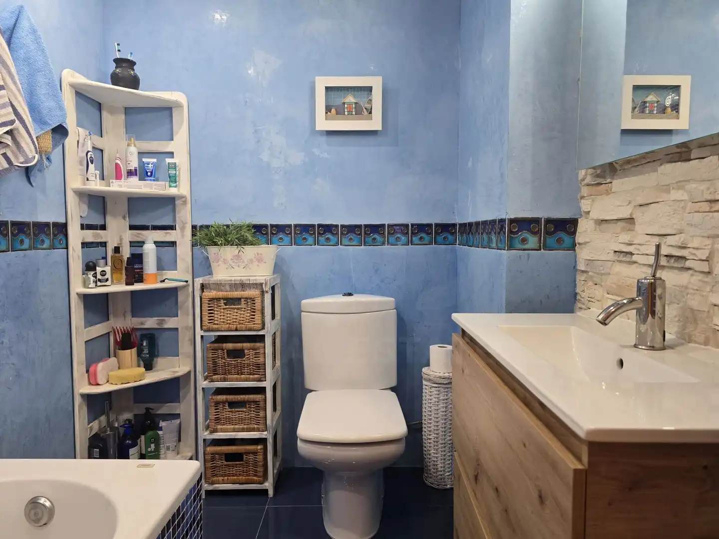 Bathroom of Flat for rent in Calafell  with Heating and Swimming Pool