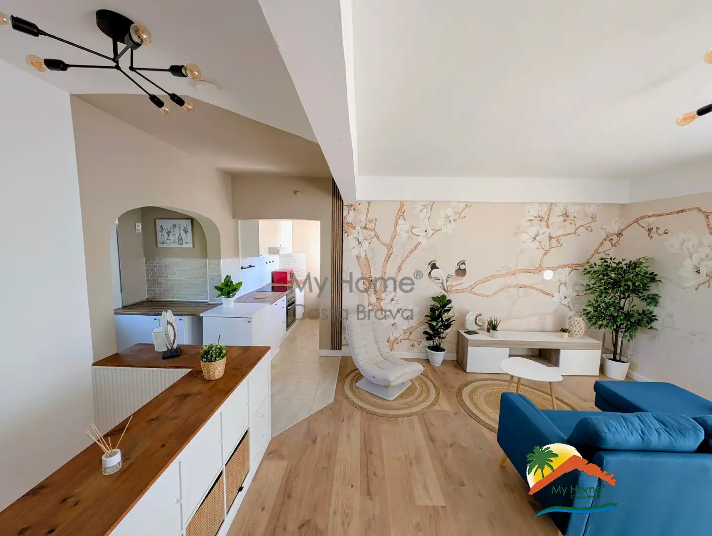 Sala d'estar de Casa o xalet en venda en Lloret de Mar amb Aire condicionat, Calefacció i Jardí privat