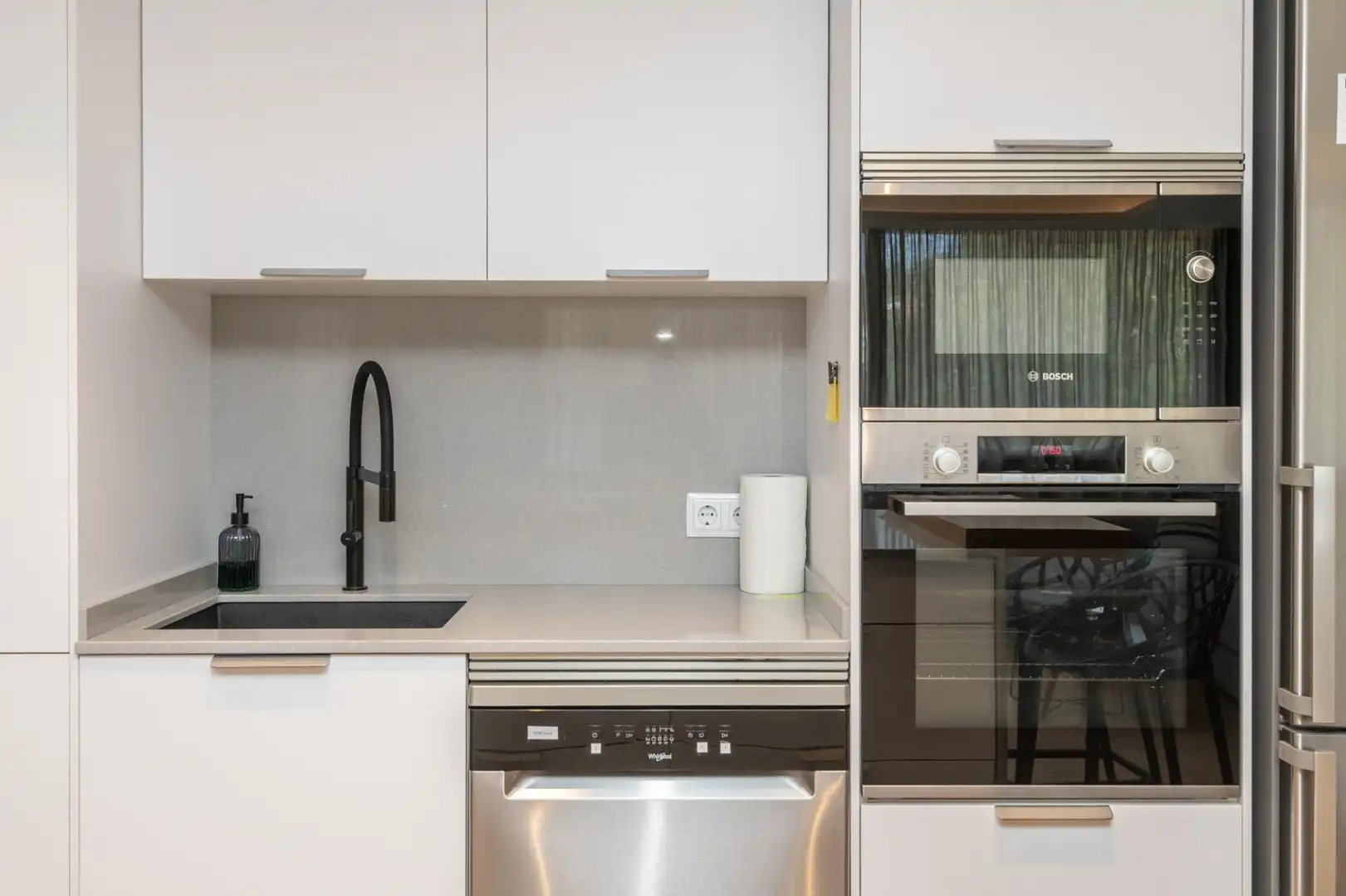 Kitchen of Flat for rent in Girona  with Air Conditioner, Heating and Furnished