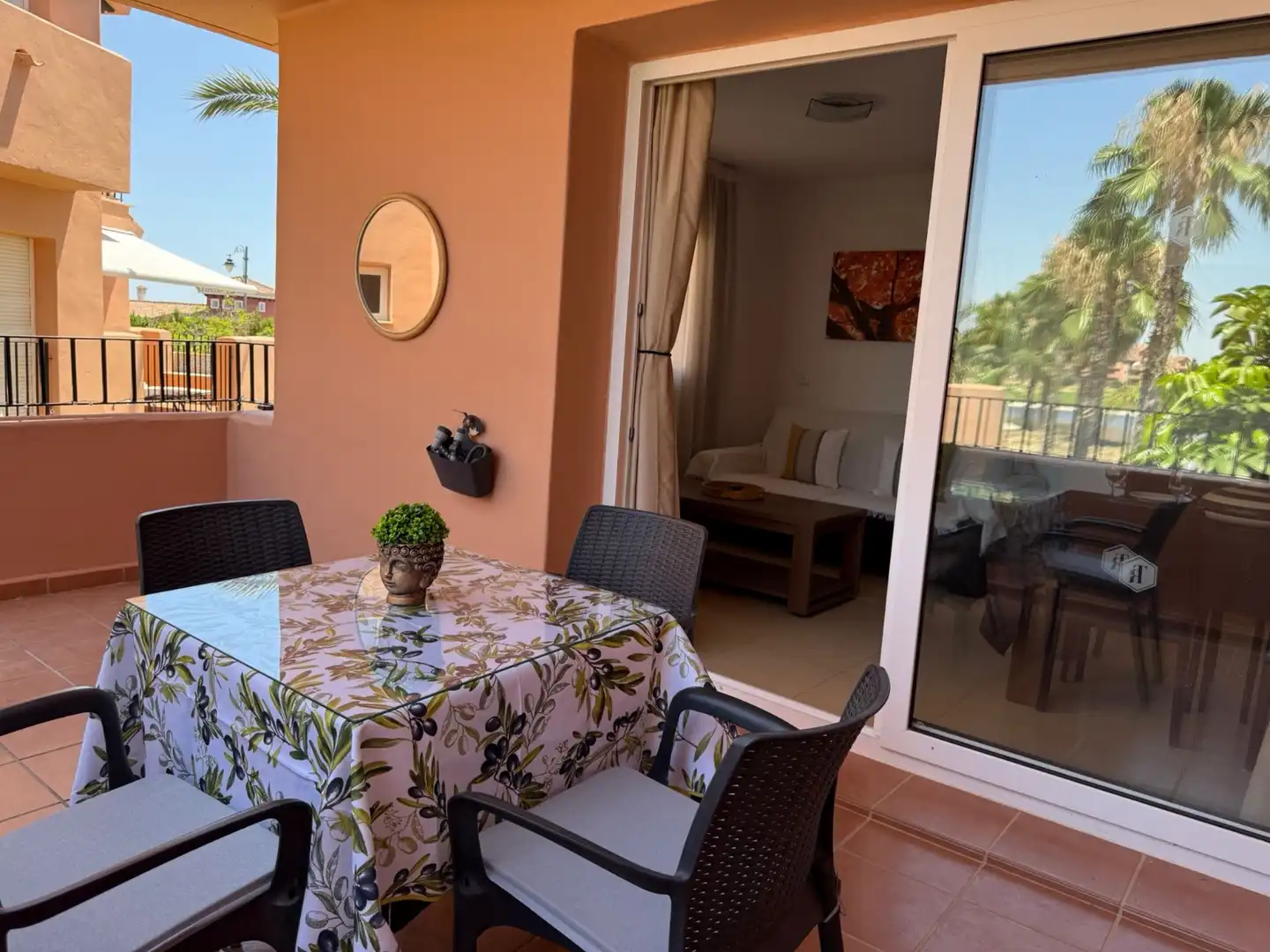Terrasse von Wohnungen zur Miete in Torre-Pacheco mit Klimaanlage, Heizung und Terrasse