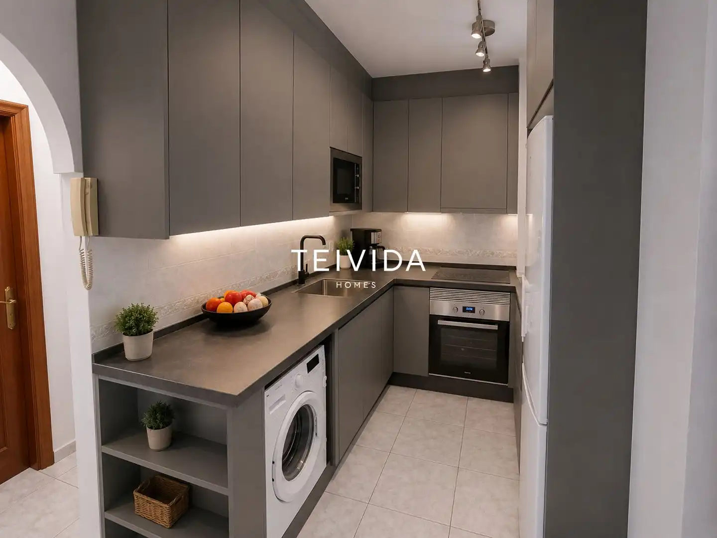 Kitchen of Flat for sale in Arona  with Terrace