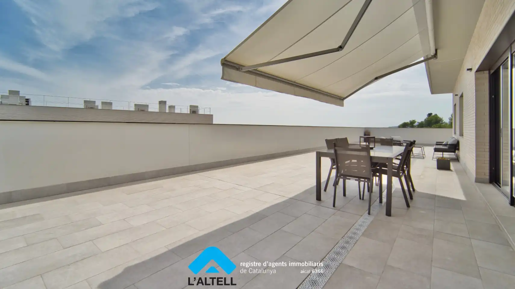 Terraza de Ático en venta en L'Ametlla del Vallès con Aire acondicionado, Calefacción y Jardín privado