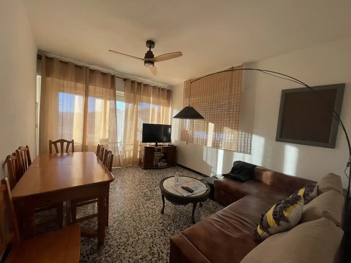 Sala de estar de Piso de alquiler en Águilas con Amueblado y Balcón