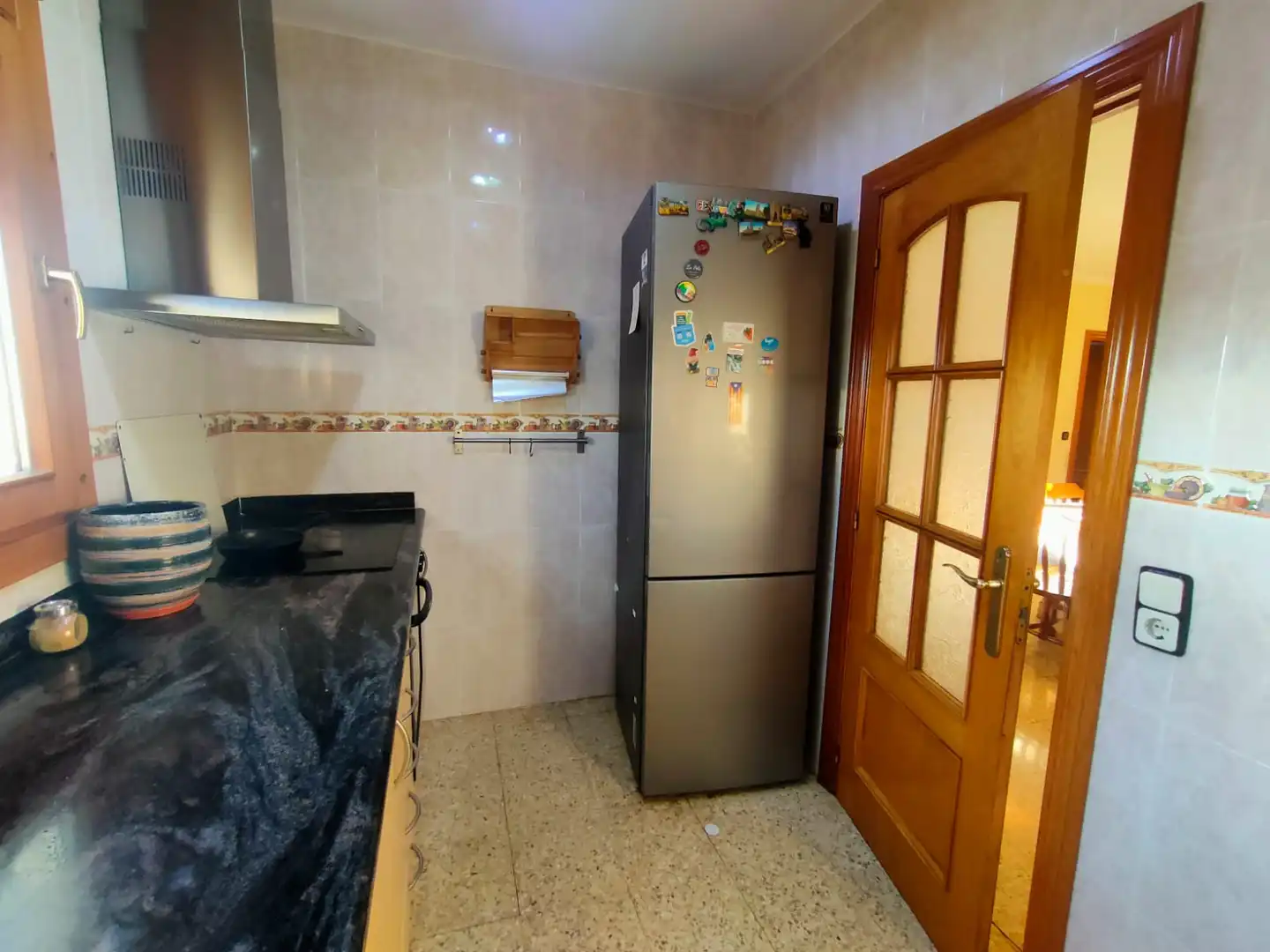 Cocina de Casa adosada en venta en Maçanet de la Selva con Aire acondicionado, Calefacción y Jardín privado