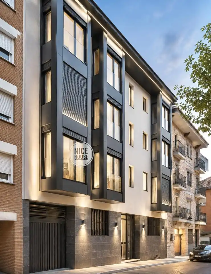 Vista exterior de Piso en venta en Leganés con Aire acondicionado, Trastero y Balcón