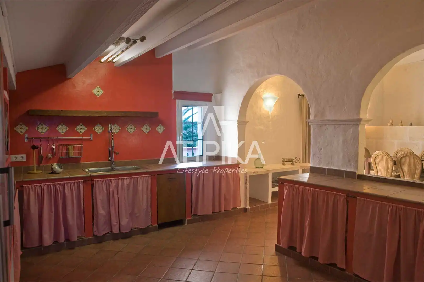 Cocina de Finca rústica en venta en Maó - Mahón con Aire acondicionado, Piscina y Horno