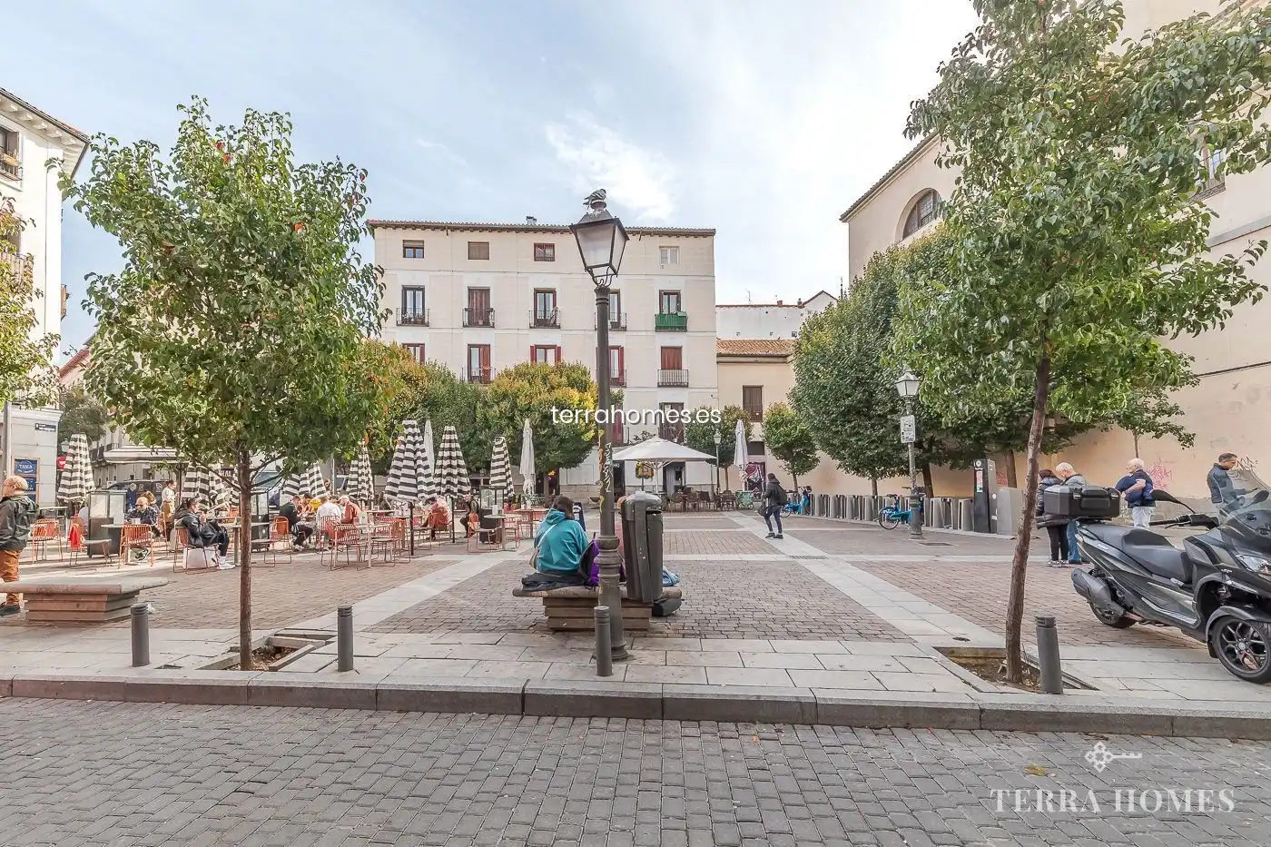 Vista exterior de Apartamento de alquiler en Madrid con Aire acondicionado, Calefacción y Amueblado