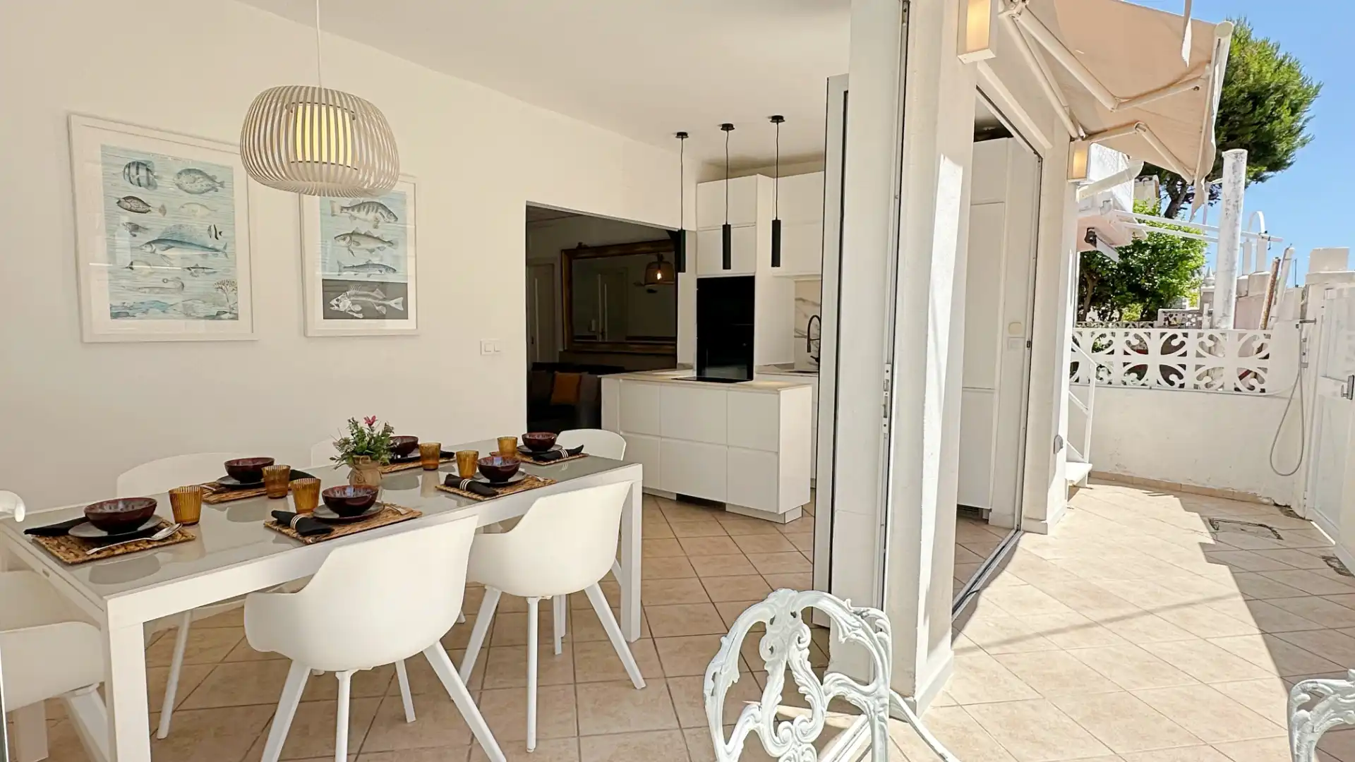 Comedor de Casa o chalet de alquiler en Gandia con Aire acondicionado, Calefacción y Terraza