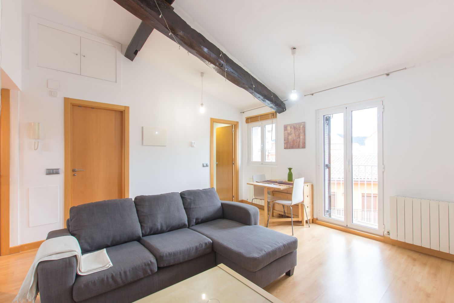 Sala d'estar de Pis en venda en  Pamplona / Iruña amb Calefacció i Balcó