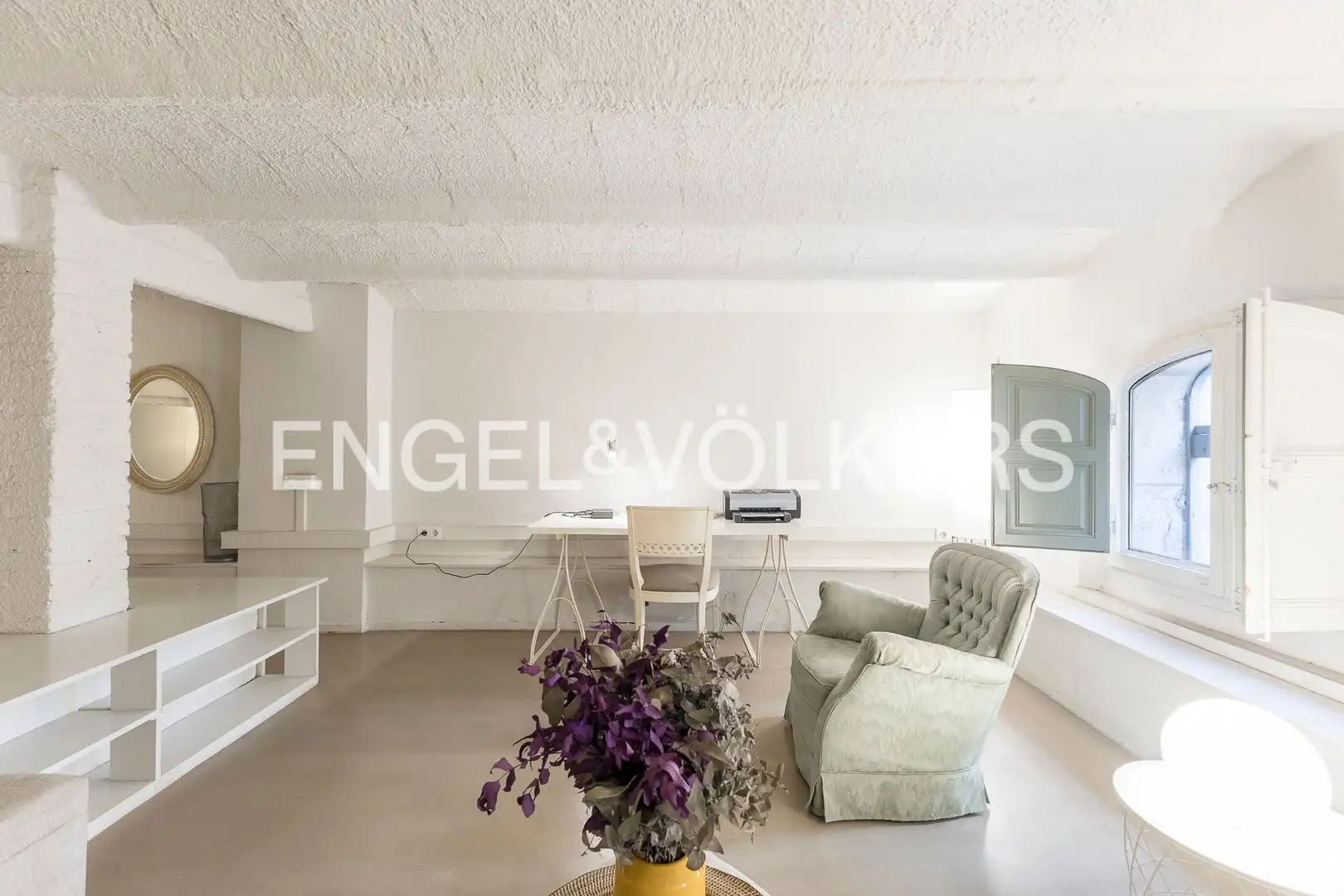 Sala de estar de Dúplex en venta en Barcelona con Calefacción, Terraza y Trastero