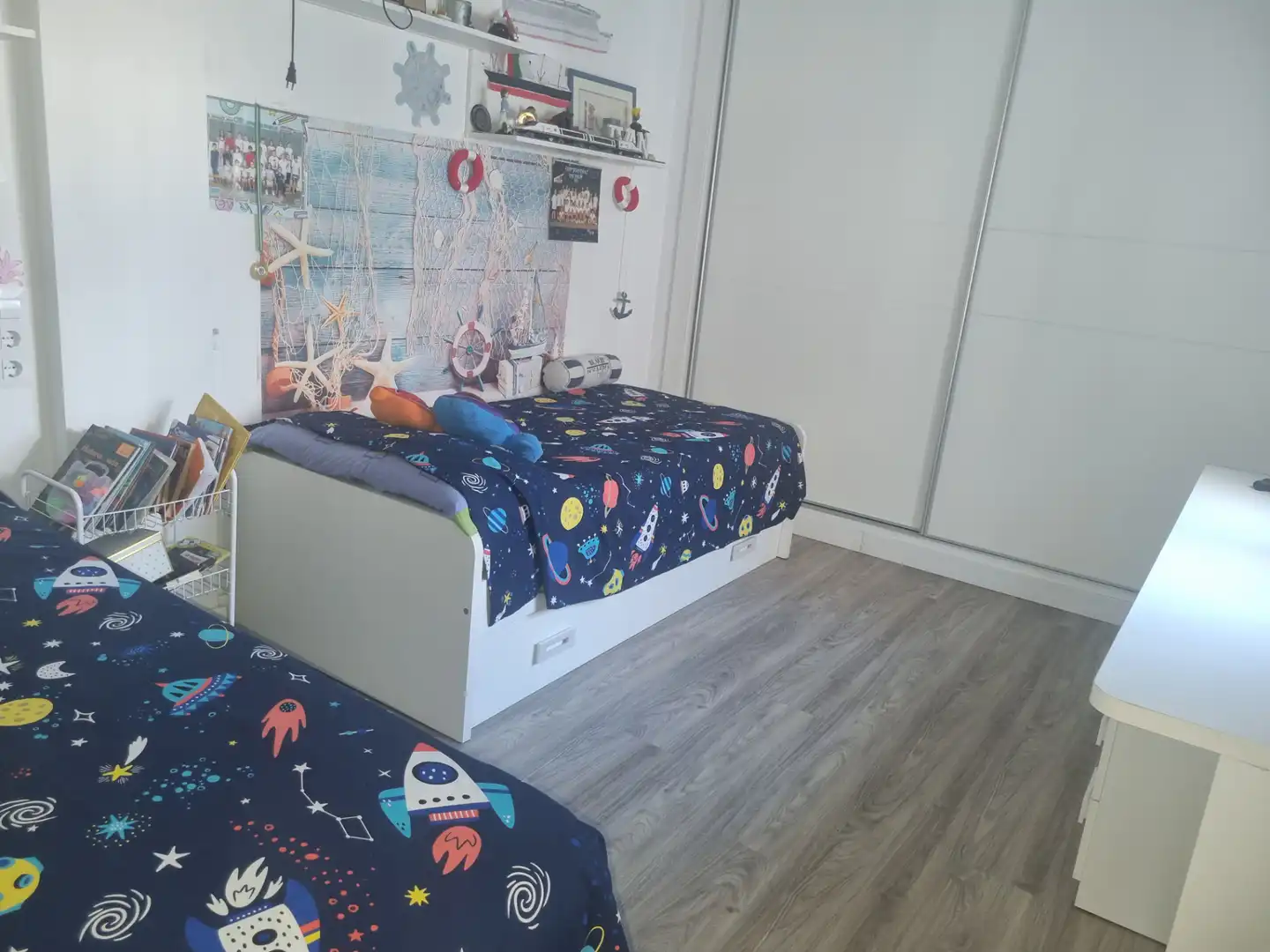 Habitación de Casa adosada de alquiler en San Fernando con Aire acondicionado, Calefacción y Jardín privado