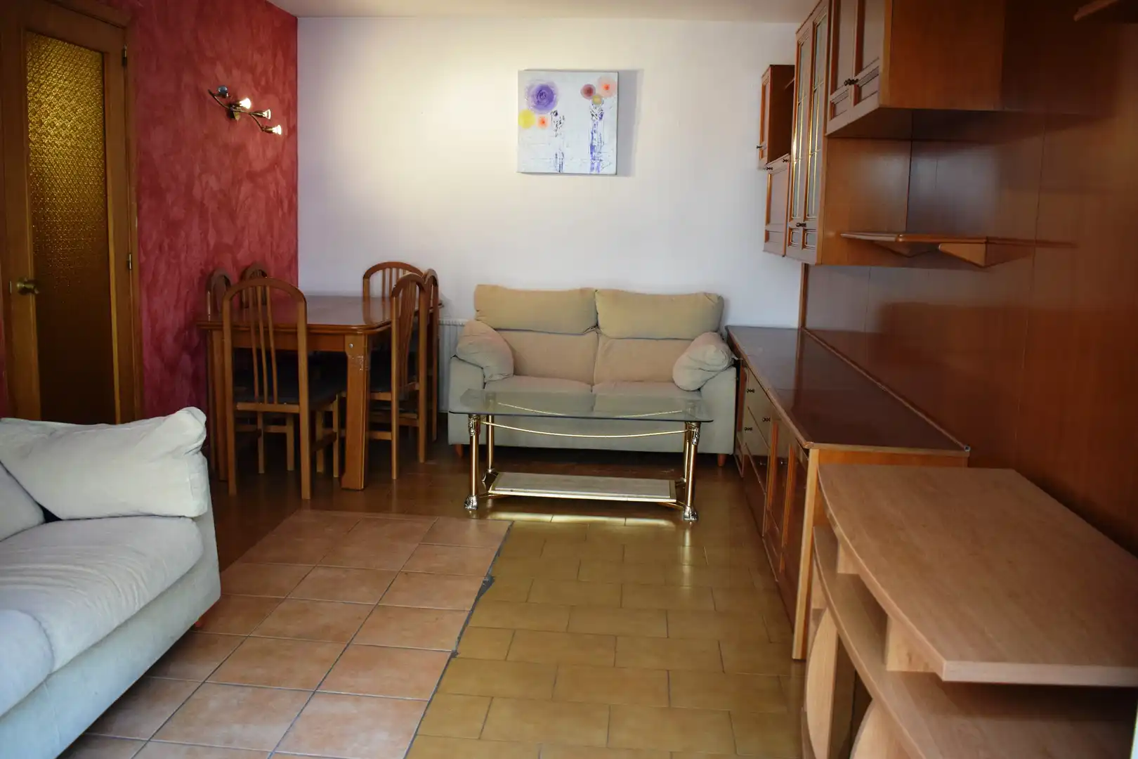 Sala de estar de Piso de alquiler en Barcelona