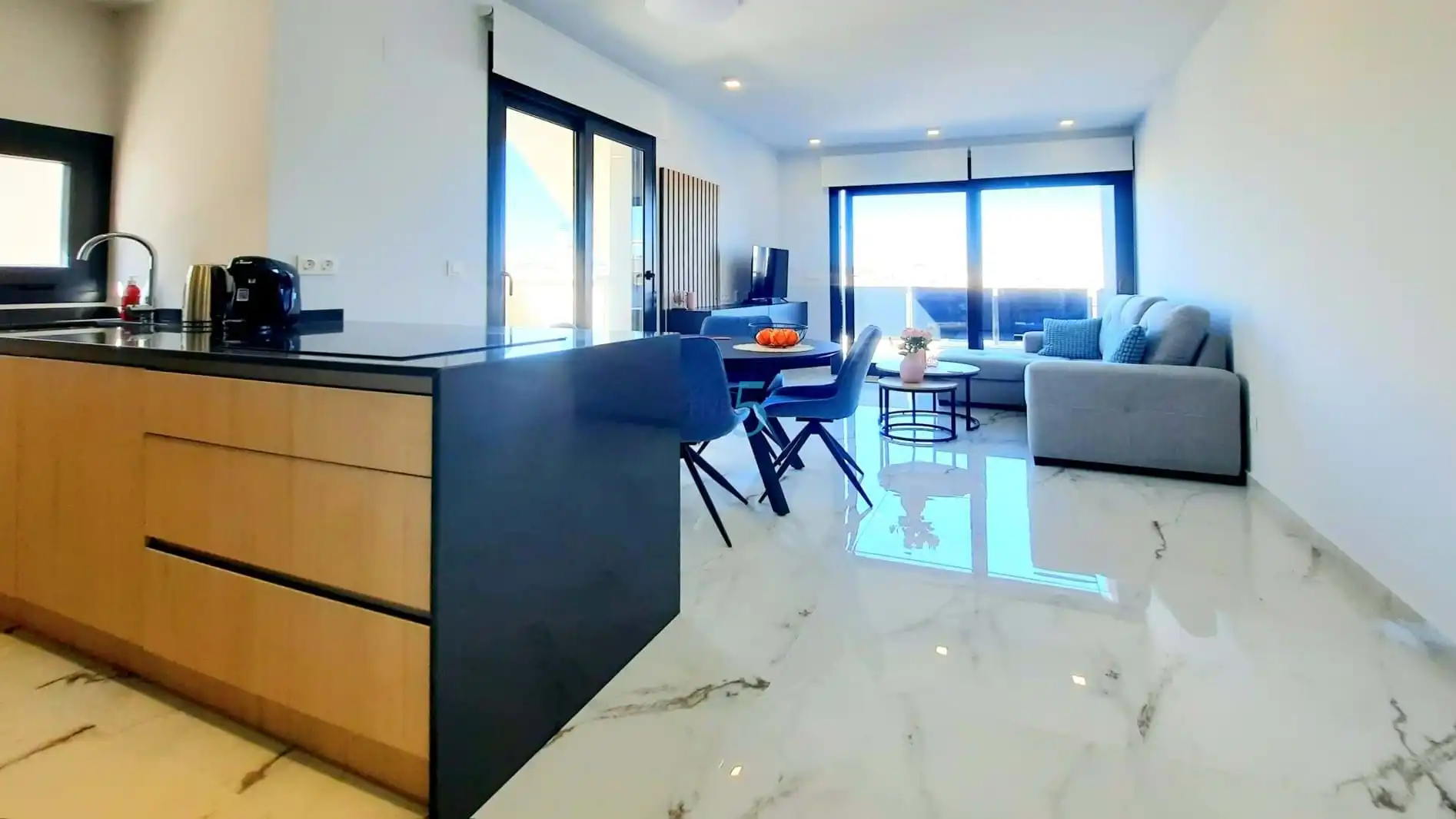 Living room of Flat for sale in Orihuela  with Air Conditioner, Heating and Terrace