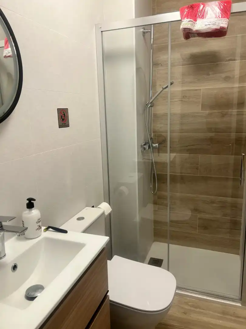 Bathroom of Flat for rent in Ronda  with Furnished