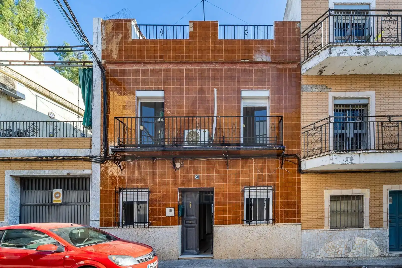 Vista exterior de Casa adosada en venda en Camas amb Terrassa