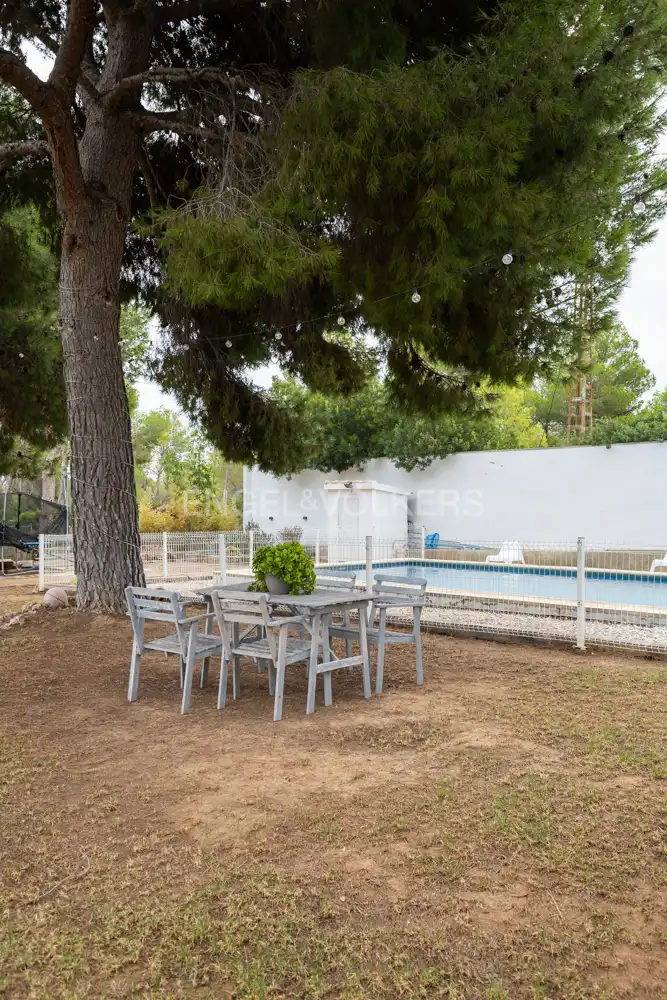 Terraza de Casa o chalet de alquiler en Serra con Calefacción, Jardín privado y Parquet