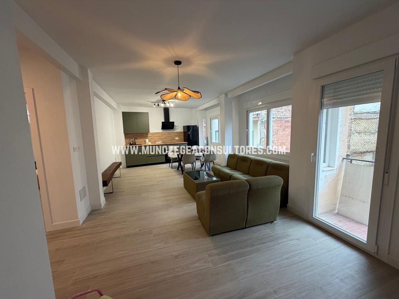 Living room of Flat to rent in Lucena  with Air Conditioner and Furnished