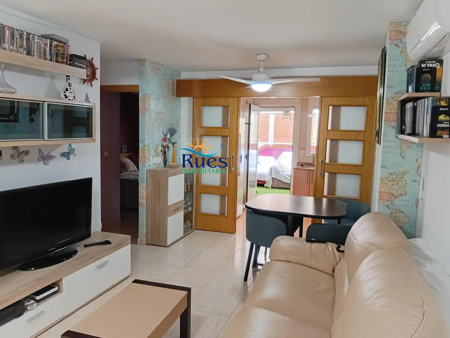 Sala d'estar de Planta baixa en venda en Oropesa del Mar / Orpesa amb Aire condicionat, Terrassa i Traster