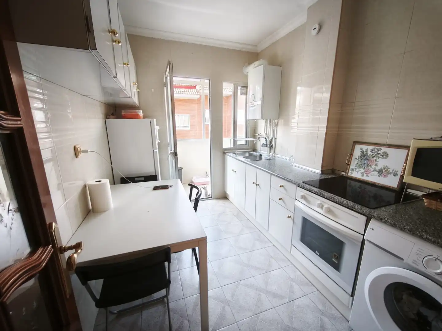 Kitchen of Flat for sale in Valladolid  with Heating and Balcony