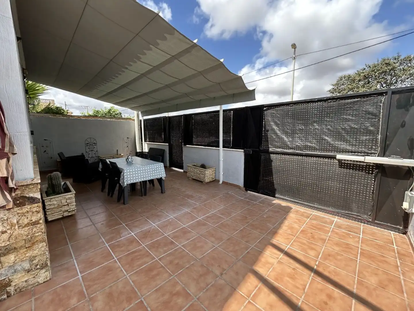 Terraza de Casa o chalet en venta en Cartagena con Aire acondicionado, Calefacción y Jardín privado