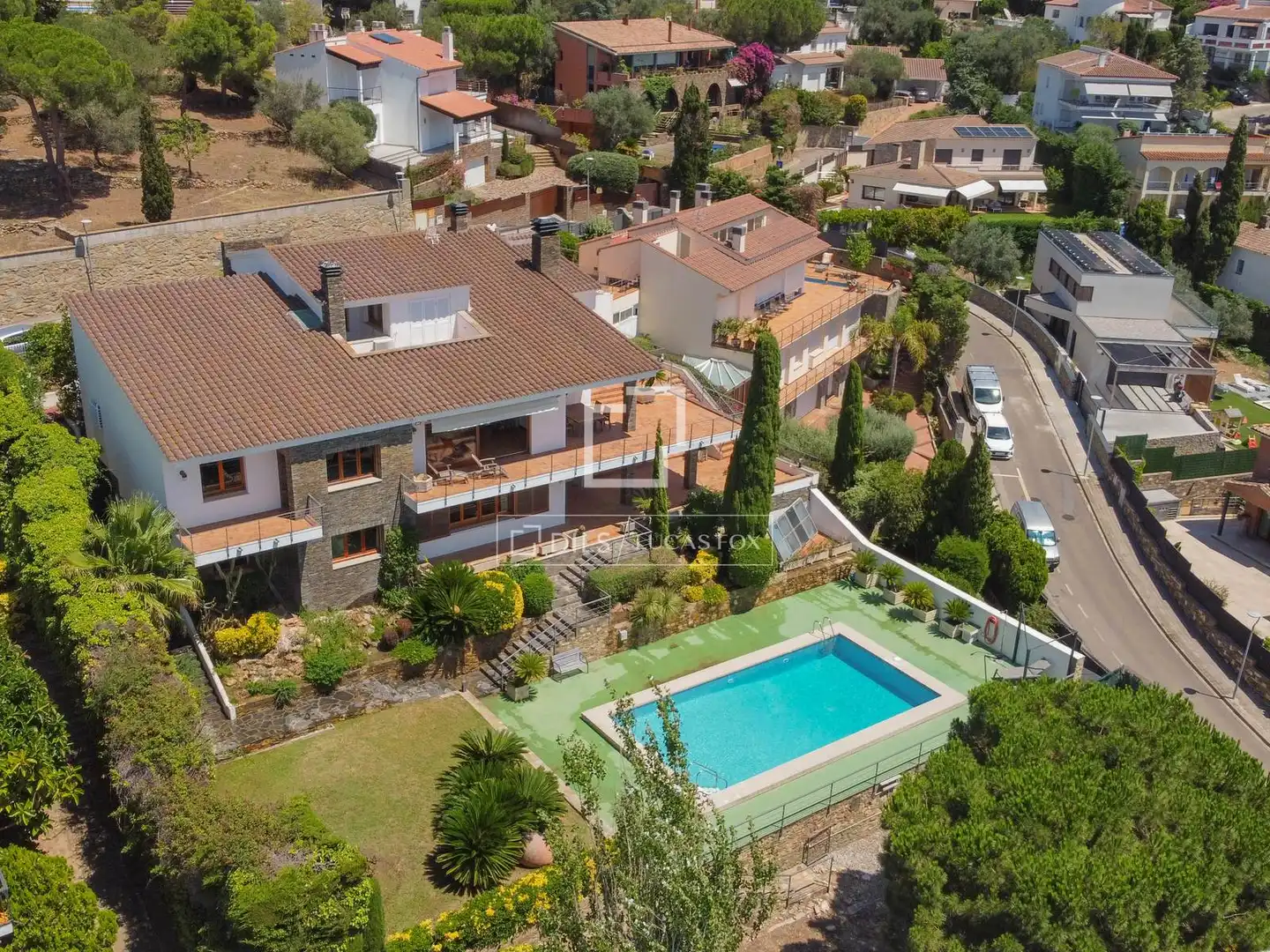 Außenansicht von Haus oder Chalet zum Verkauf in Roses mit Klimaanlage, Heizung und Privatgarten