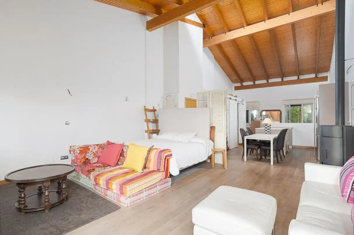 Schlafzimmer von Wohnung zum Verkauf in Hondarribia mit Heizung, Privatgarten und Terrasse