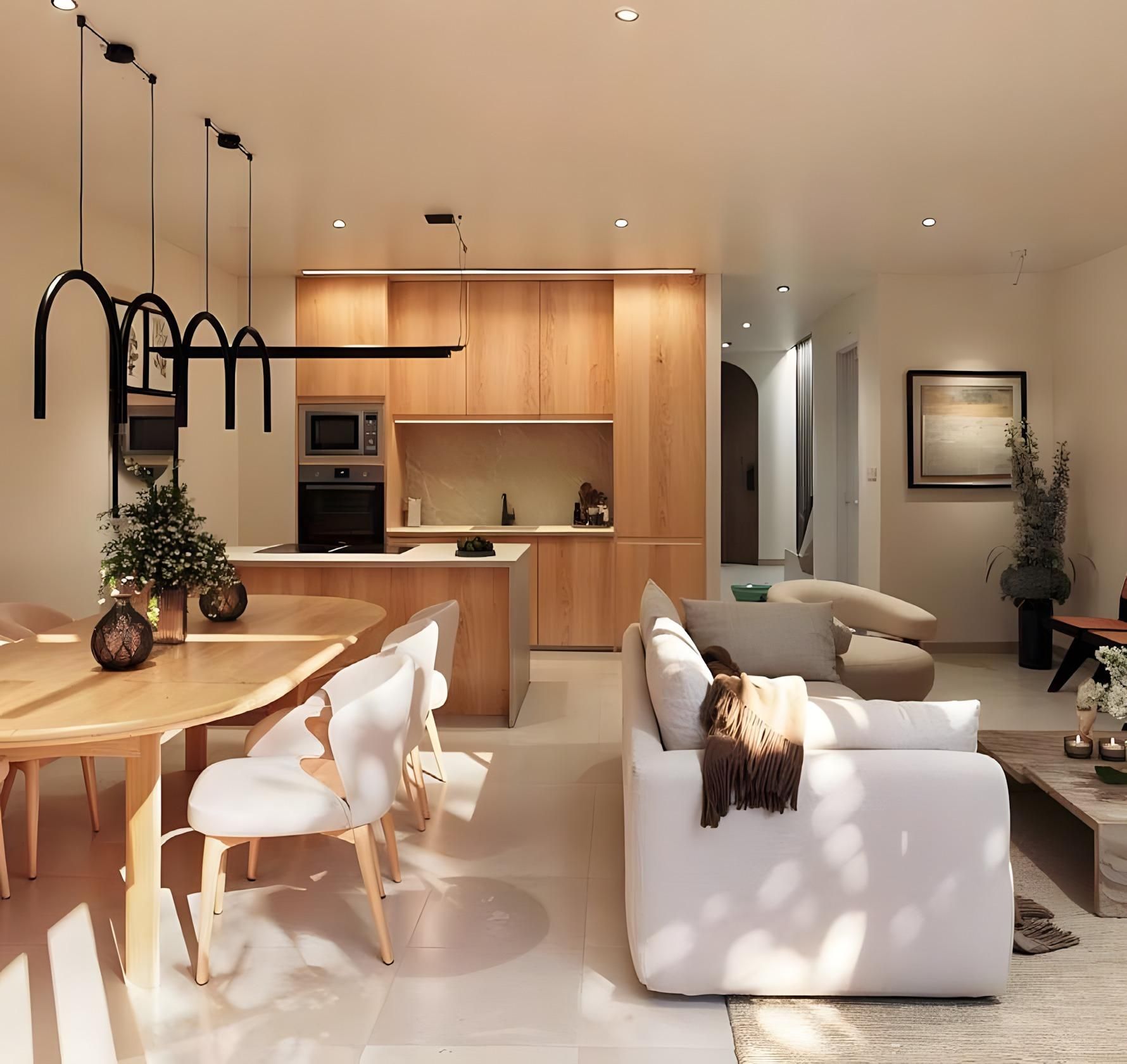 Cuina de Casa adosada en venda en Campos amb Aire condicionat, Jardí privat i Terrassa