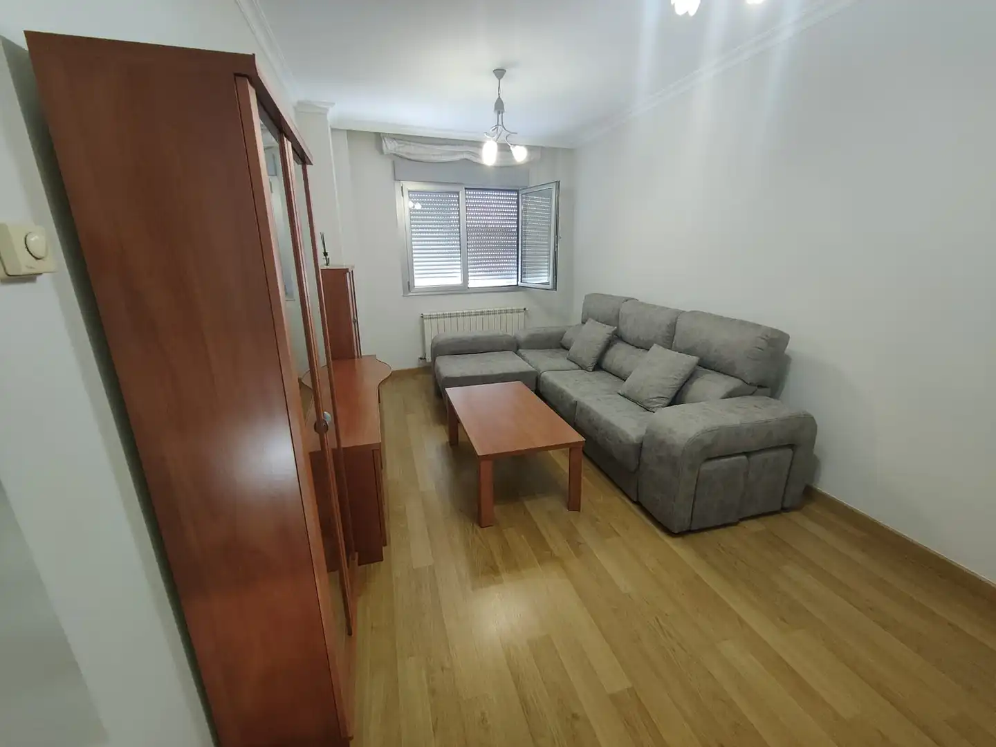 Living room of Apartments for rent in Lugo  with Heating, Storage room and Furnished