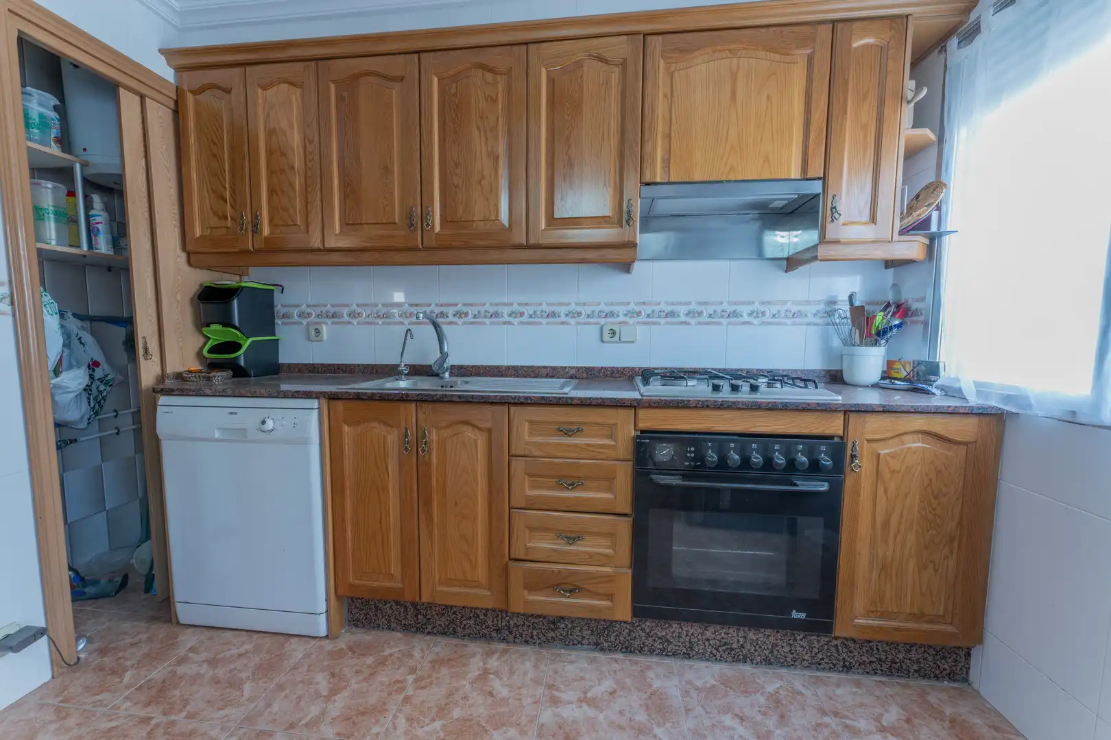 Küche von Wohnung zum Verkauf in Elche / Elx mit Heizung, Terrasse und Möbliert