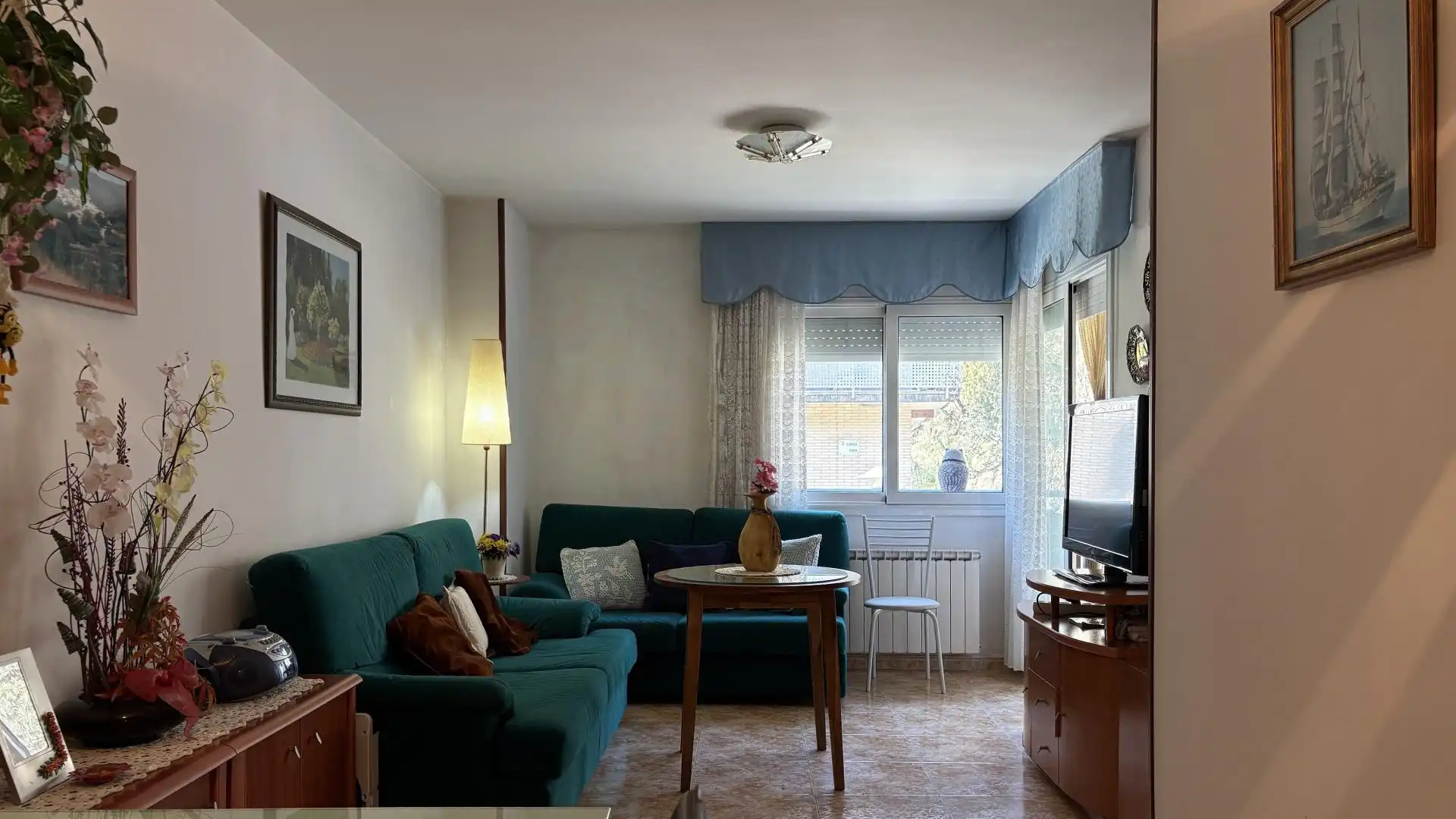 Sala de estar de Piso en venta en Blanes con Calefacción y Balcón