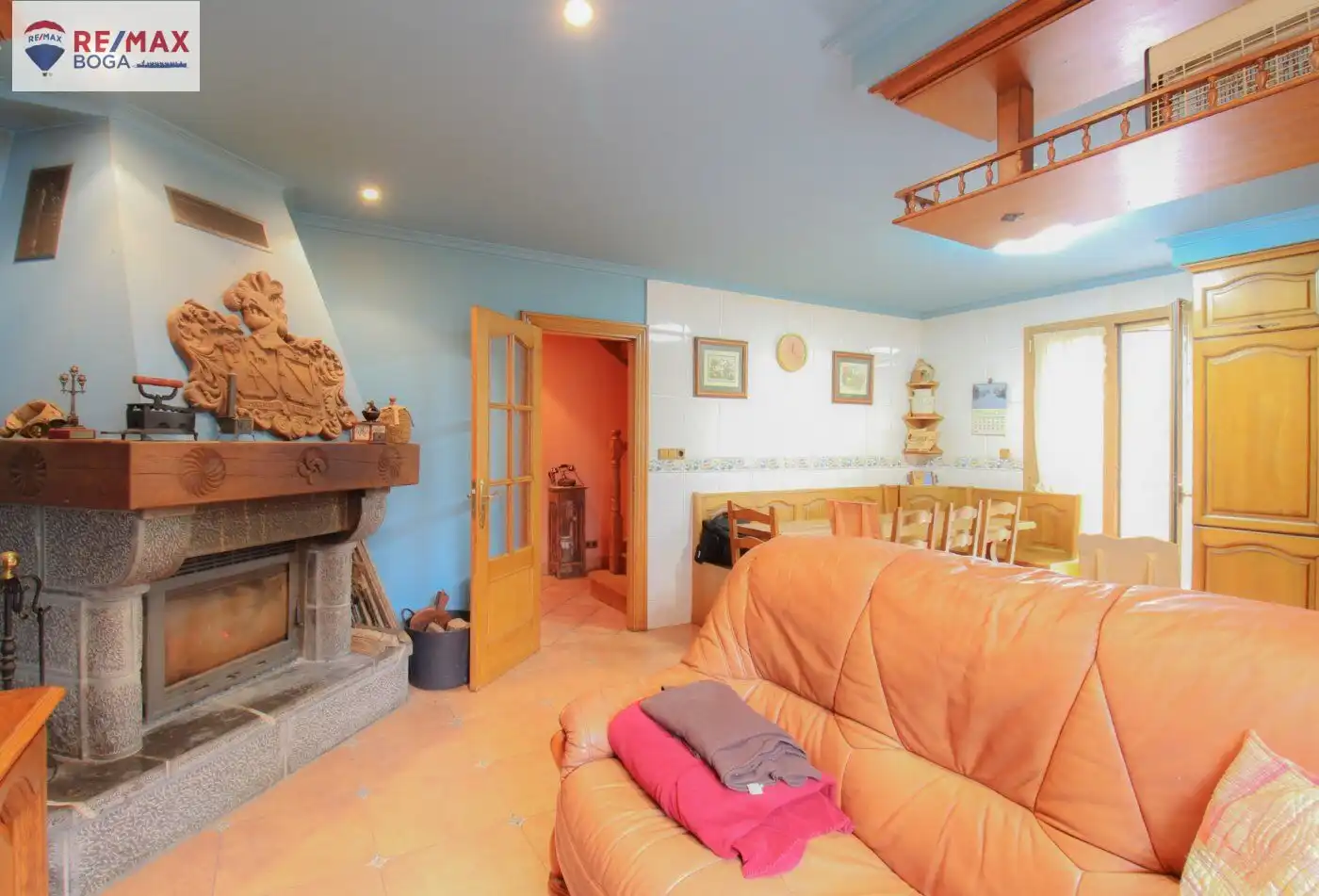 Sala de estar de Casa o chalet en venta en Olaberria con Calefacción, Jardín privado y Terraza