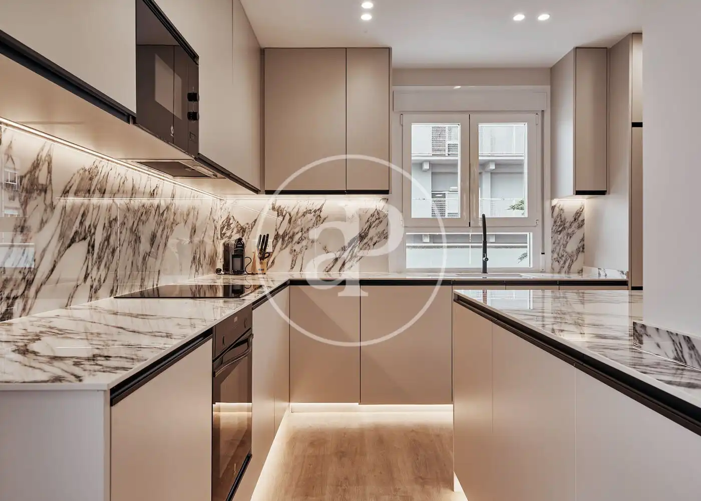 Kitchen of Flat for sale in Madrid  with Air Conditioner, Heating and Terrace