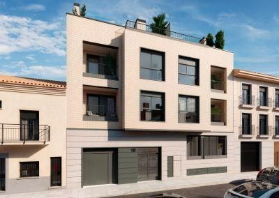 Vista exterior de Ático en venta en Getafe con Aire acondicionado, Calefacción y Terraza