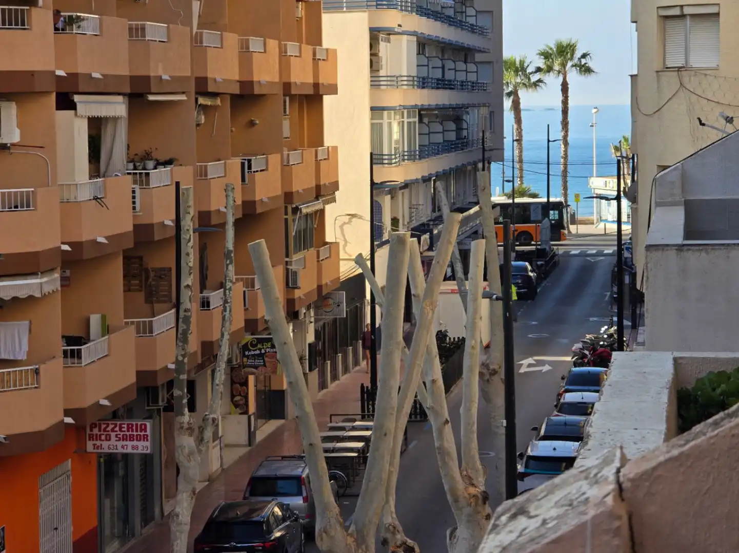 Vista exterior de Apartamento en venta en Calpe / Calp con Aire acondicionado, Calefacción y Terraza