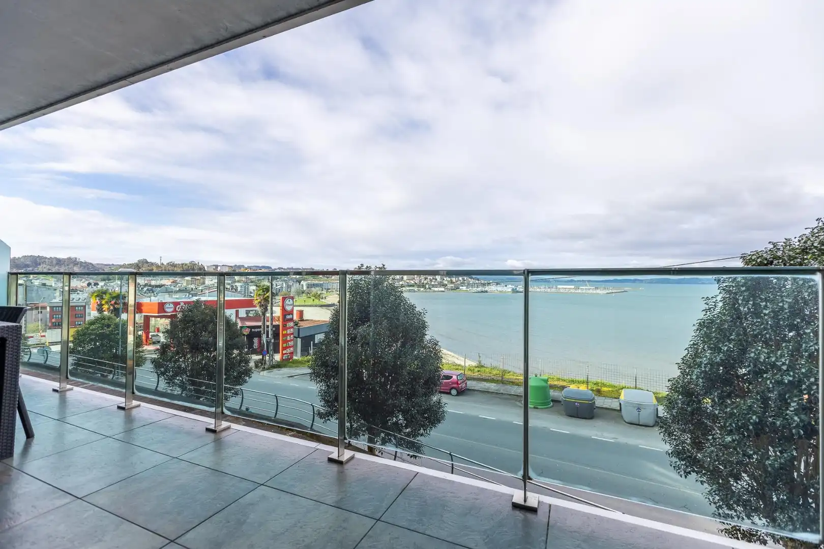 Terrasse von Wohnung zum Verkauf in Sada (A Coruña) mit Privatgarten, Terrasse und Abstellraum