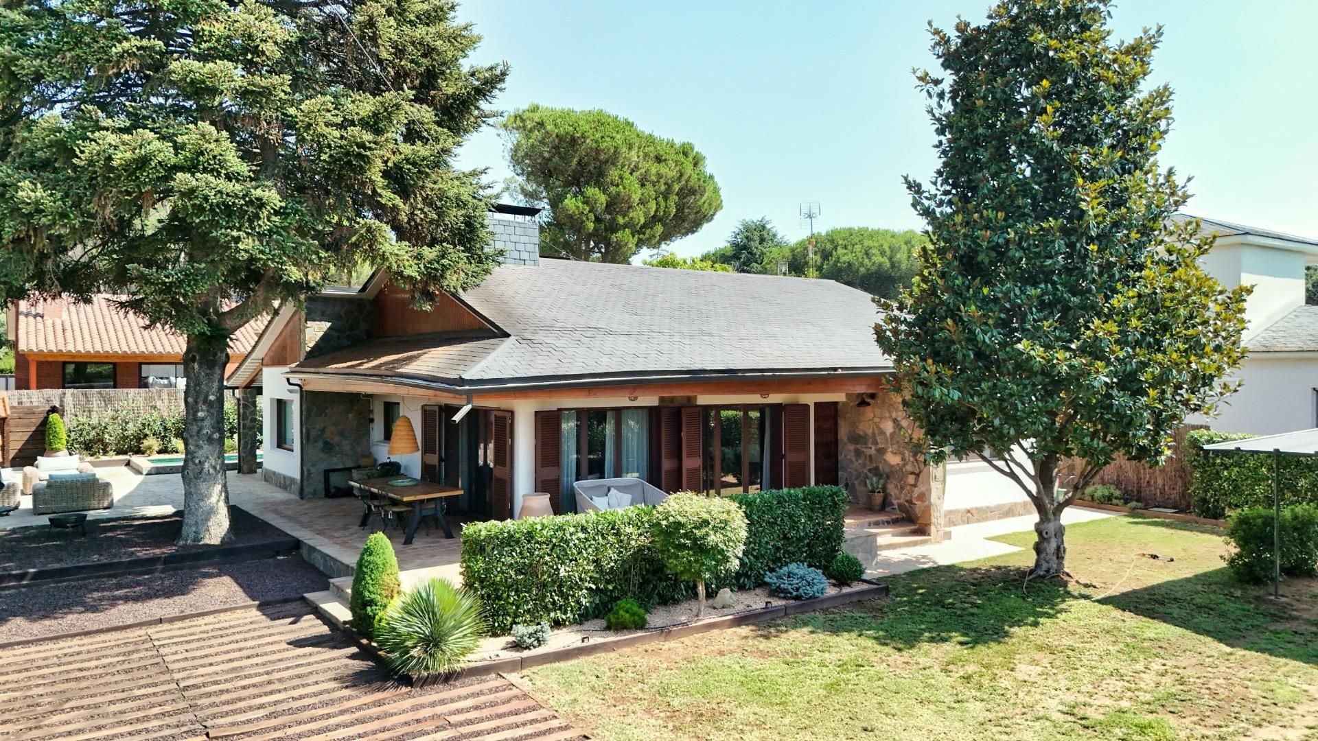 Jardí de Casa o xalet en venda en Sant Antoni de Vilamajor amb Aire condicionat, Calefacció i Jardí privat