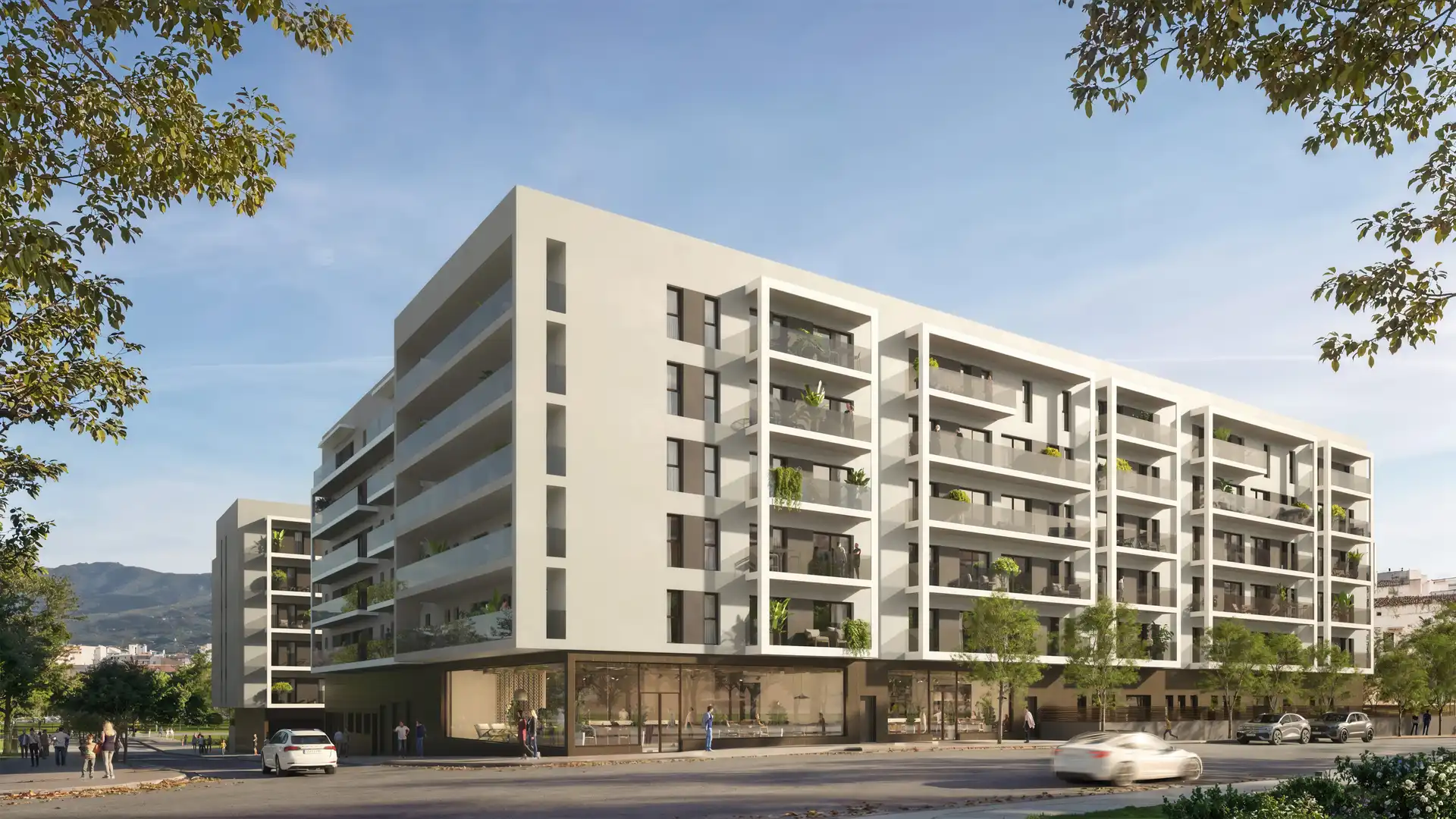 Neubau-Wohnung mit Terrasse zum Verkauf in Calle Primer de Maig, imagen 6