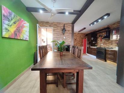 Dining room of Single-family semi-detached for sale in Roquetas de Mar  with Air Conditioner, Heating and Private garden