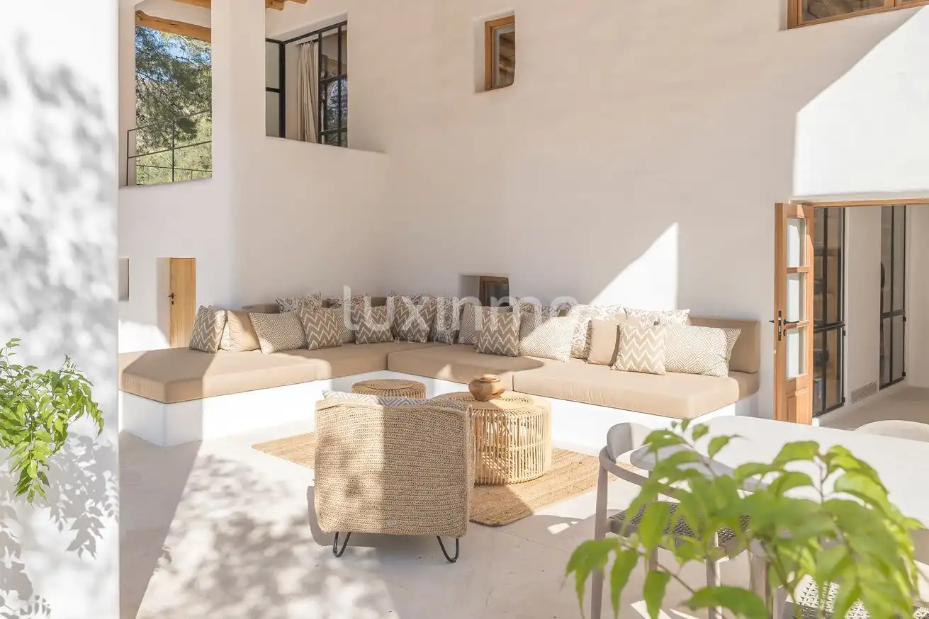Sala de estar de Casa o chalet en venta en Sant Josep de sa Talaia con Aire acondicionado, Terraza y Trastero