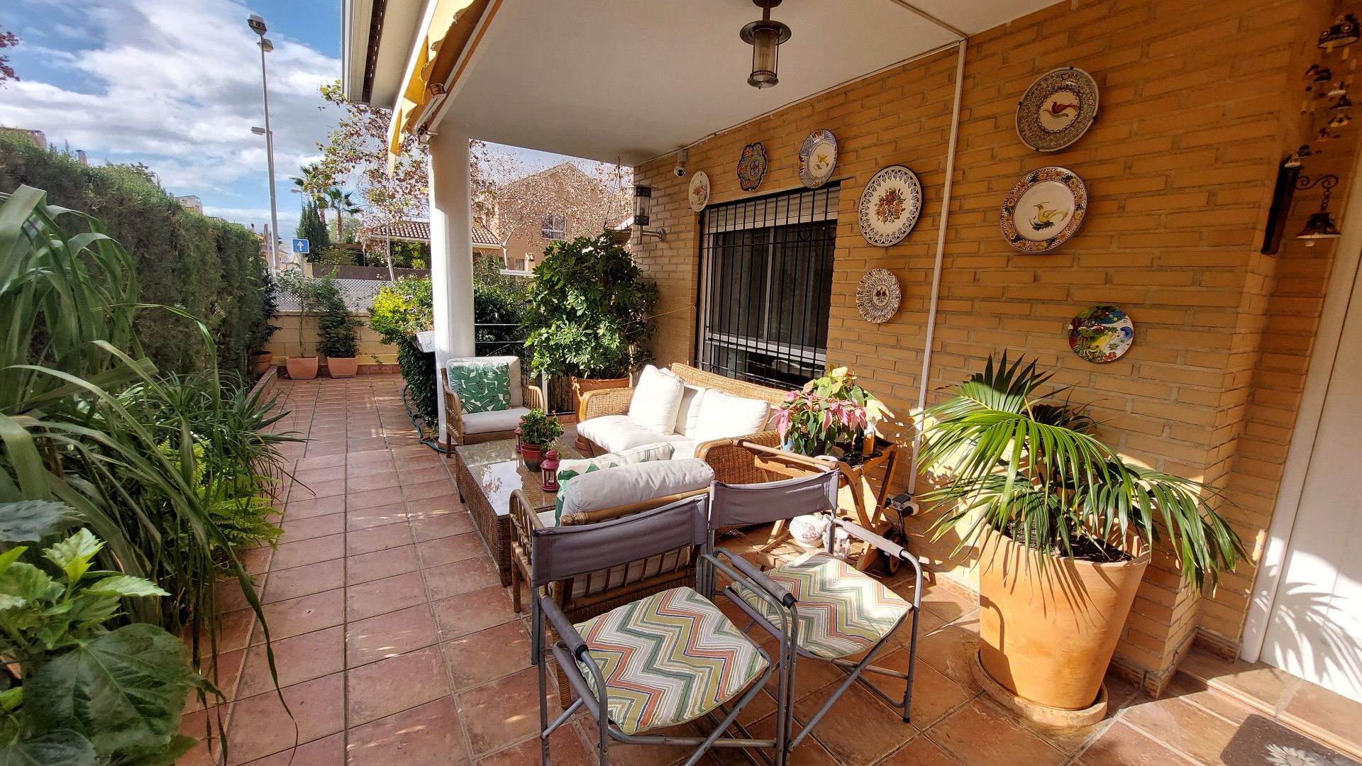 Terrassa de Casa o xalet en venda en  Murcia Capital amb Aire condicionat, Calefacció i Jardí privat