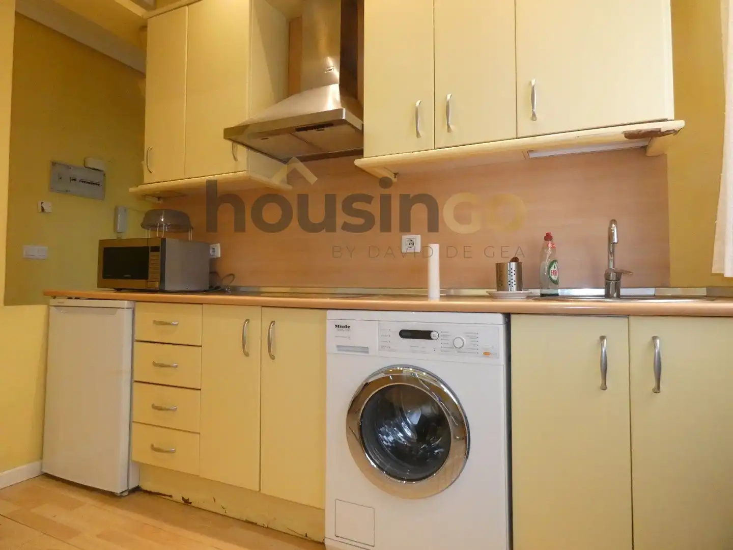 Kitchen of Apartments for rent in Madrid  with Air Conditioner, Heating and Furnished