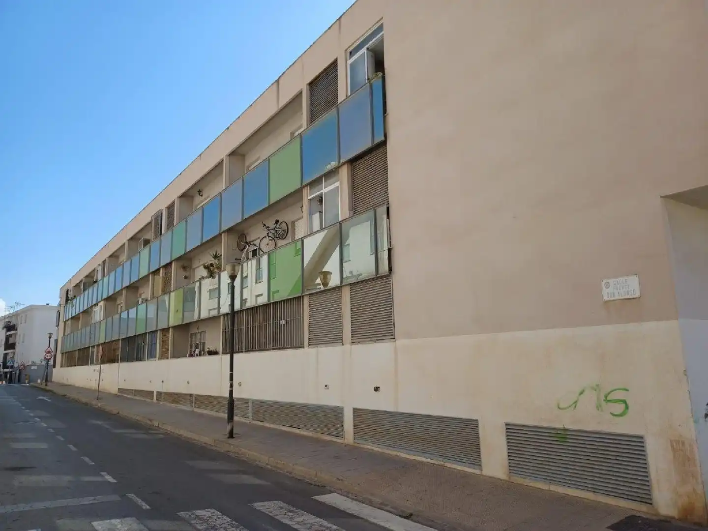 Vista exterior de Pis en venda en Motril