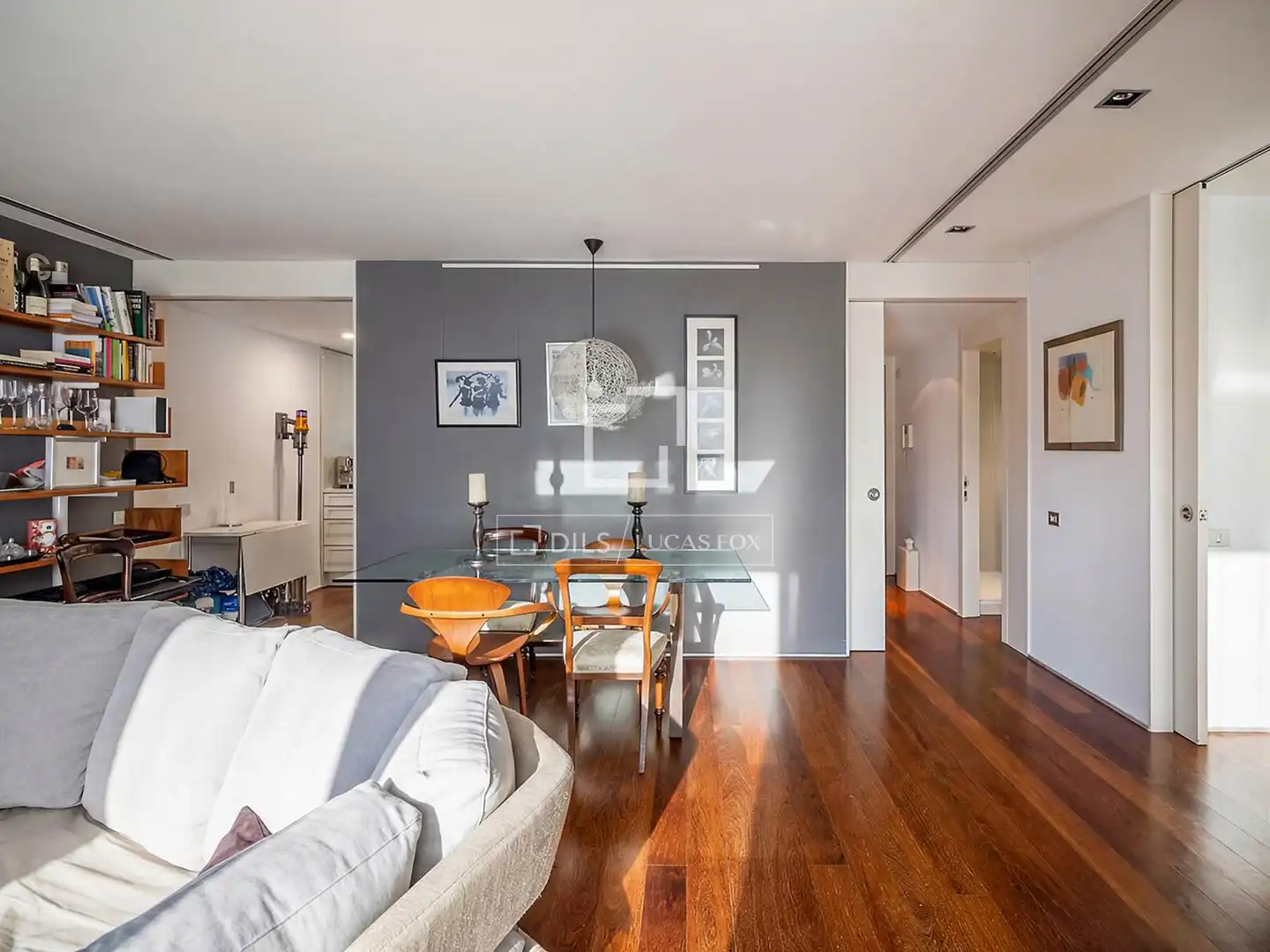 Exterior view of Flat for sale in Barcelona  with Air Conditioner, Heating and Parquet flooring