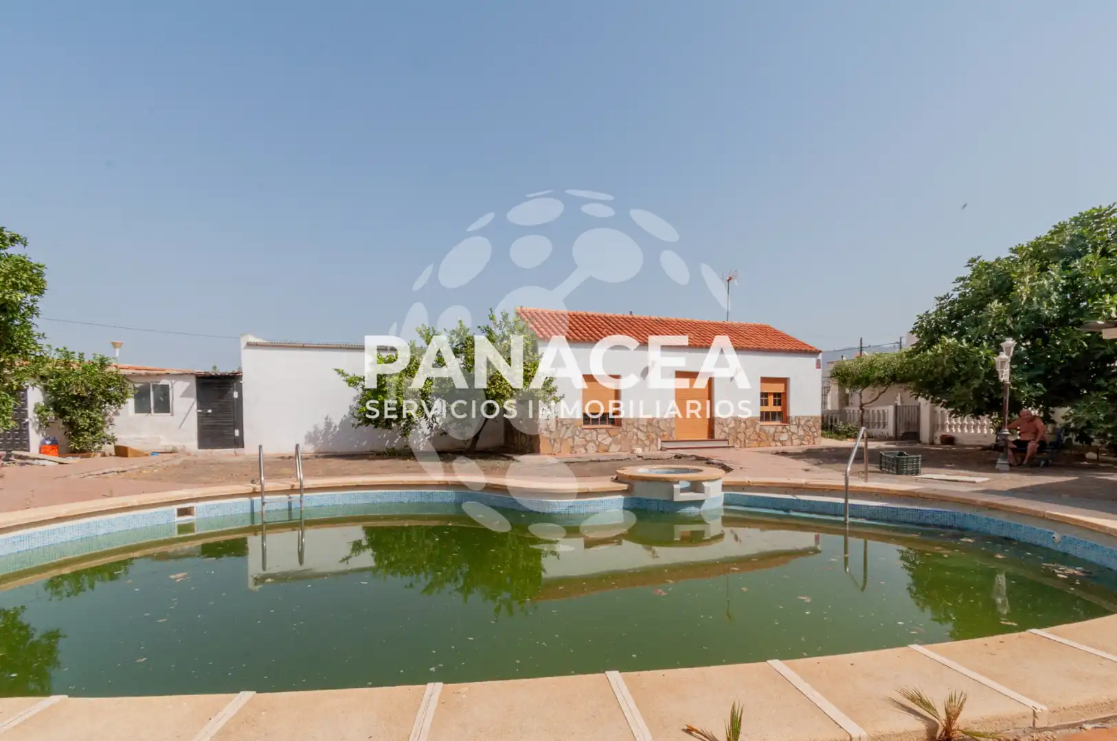 Piscina de Casa o xalet en venda en Pechina amb Jardí privat, Piscina i Moblat