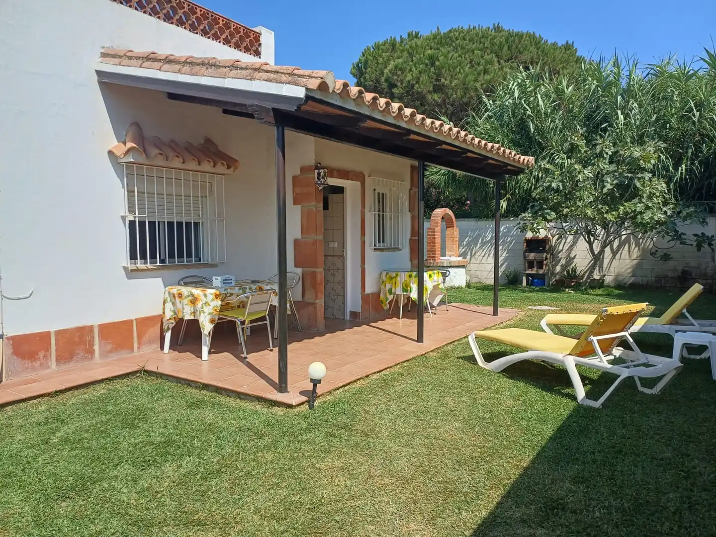 Garten von Country house zur Miete in Vejer de la Frontera mit Klimaanlage, Privatgarten und Möbliert