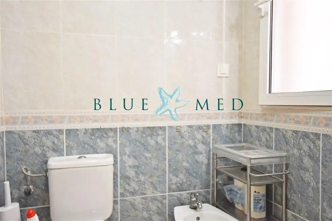 Bany de Casa o xalet en venda en Mazarrón amb Jardí privat, Terrassa i Piscina