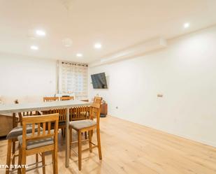 Dining room of Single-family semi-detached for sale in  Almería Capital  with Air Conditioner, Heating and Parquet flooring